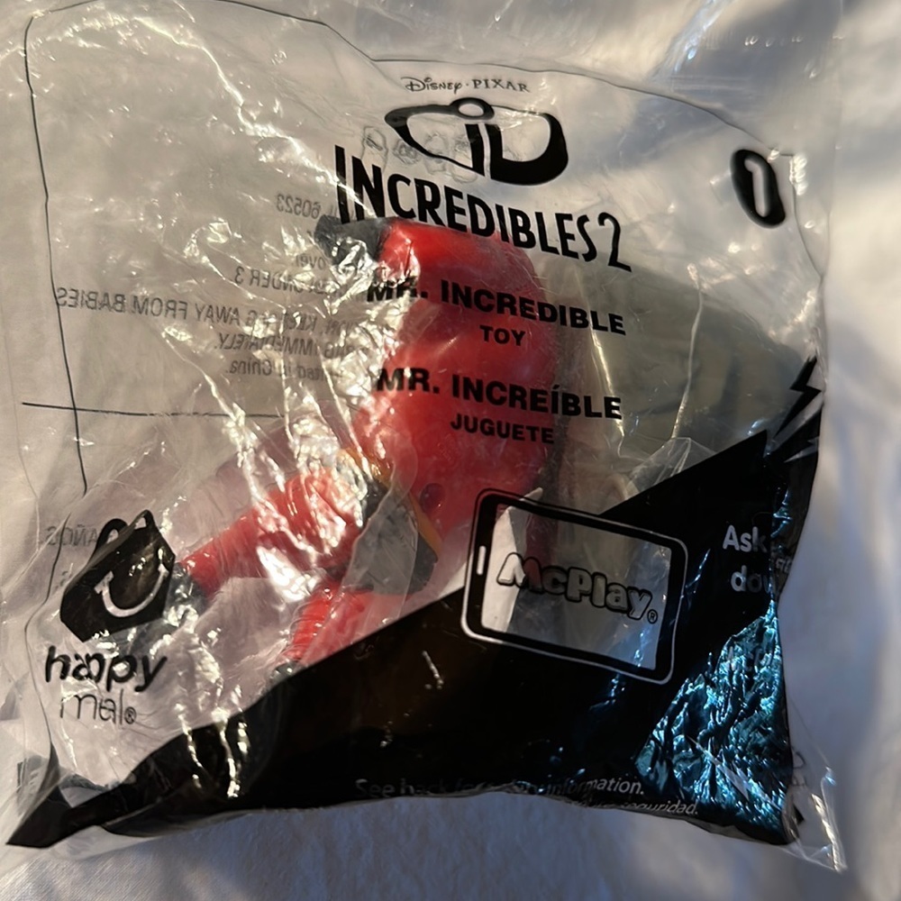 McDonald’s Happy Meal “Mr. Incredible” Collectible Vintage Toy